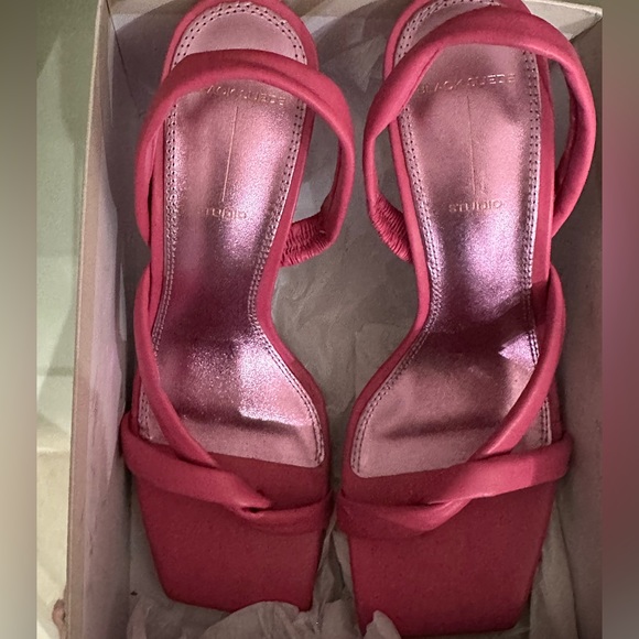 BLACK SUEDE STUDIO Georgia in Pink - Picture 7 of 9